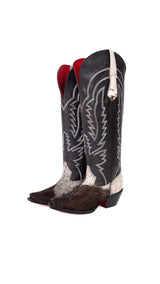 Bianca Tall Wide Calf Cowgirl Boot Size Size 7 Box AU3