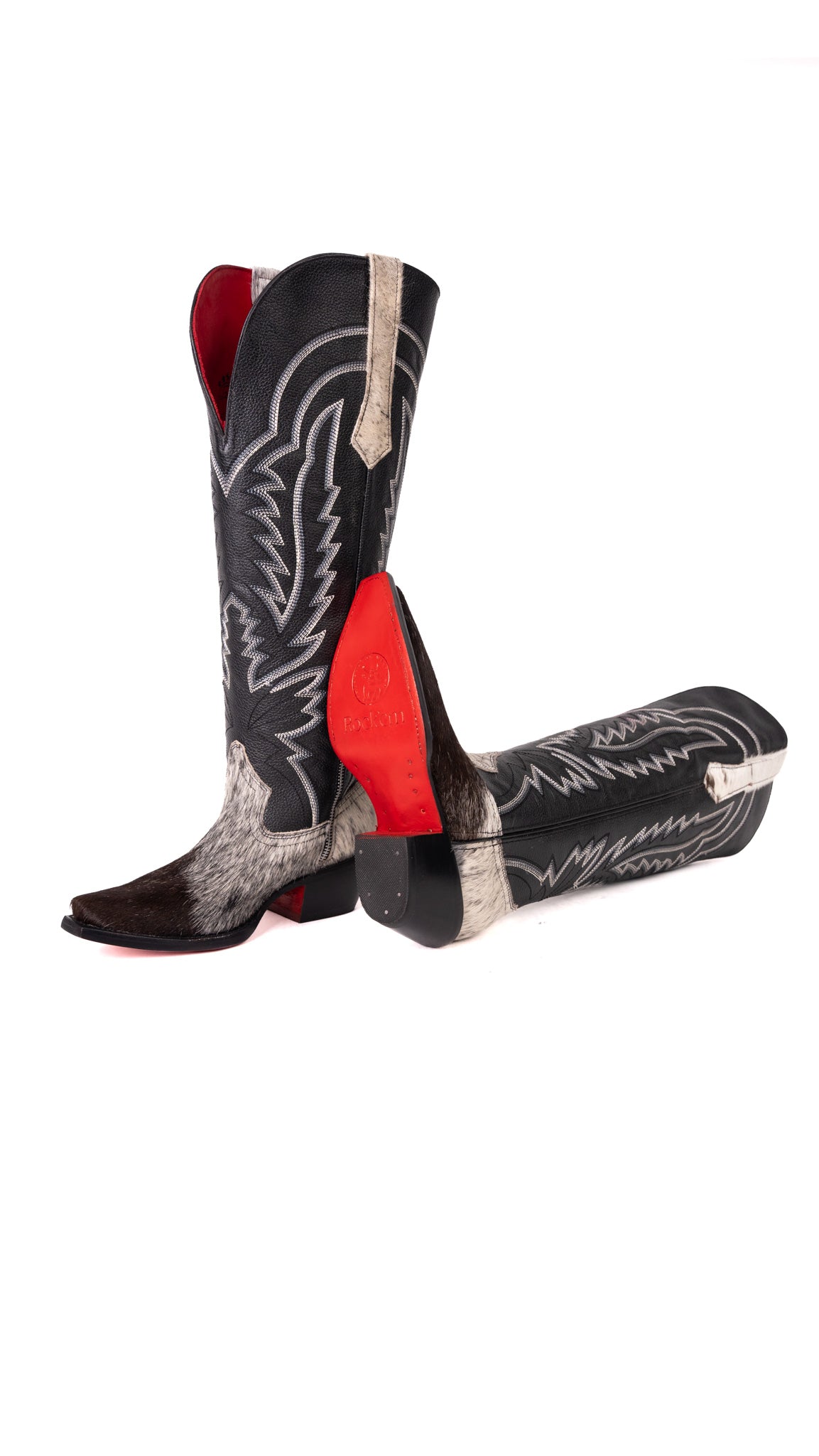 Bianca Tall Wide Calf Cowgirl Boot Size Size 7 Box AU3