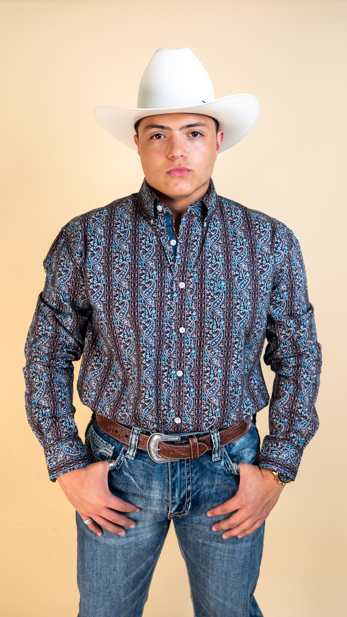 Panhandle Garrett Pearl Snap Shirt