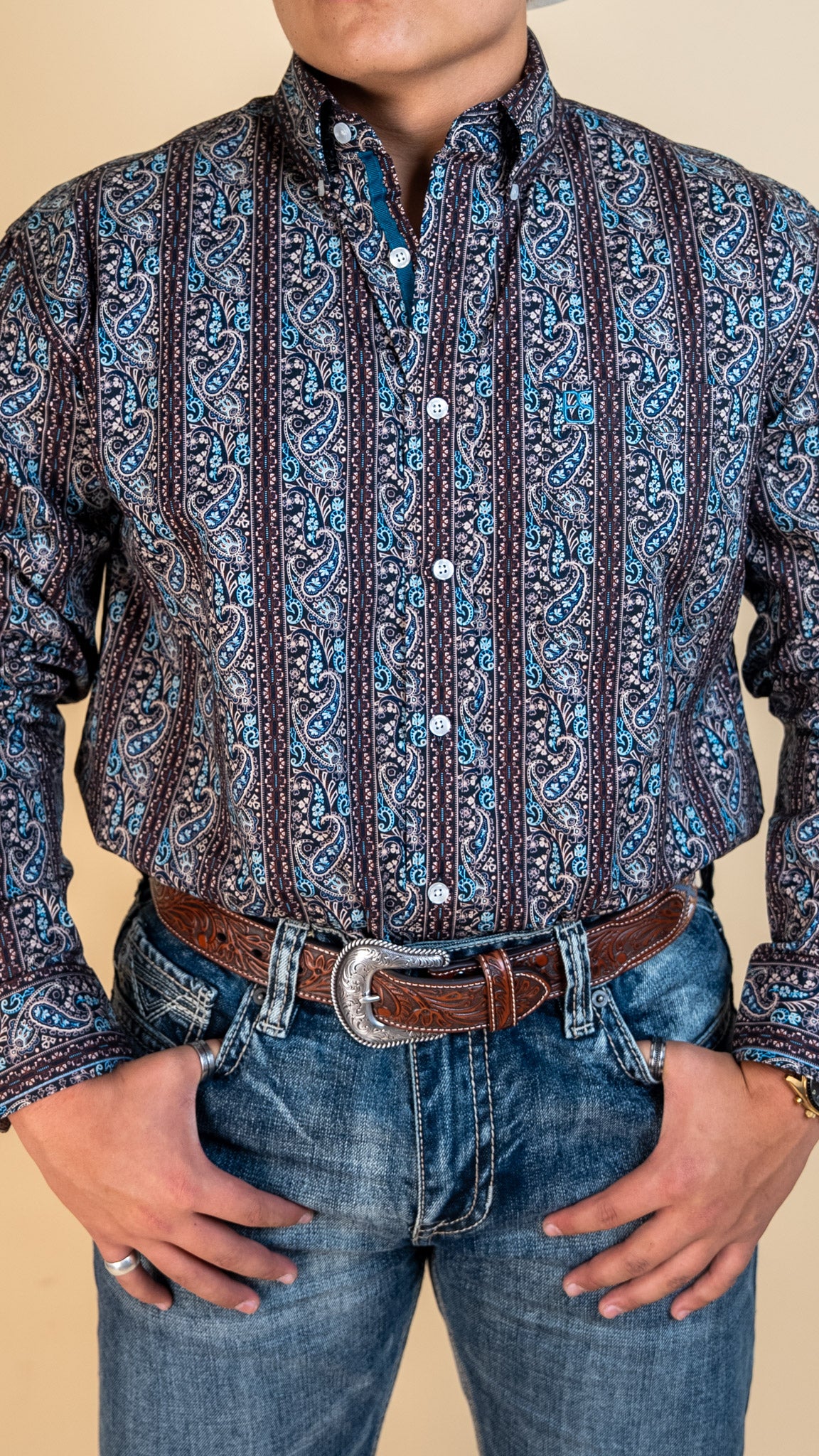Panhandle Garrett Pearl Snap Shirt
