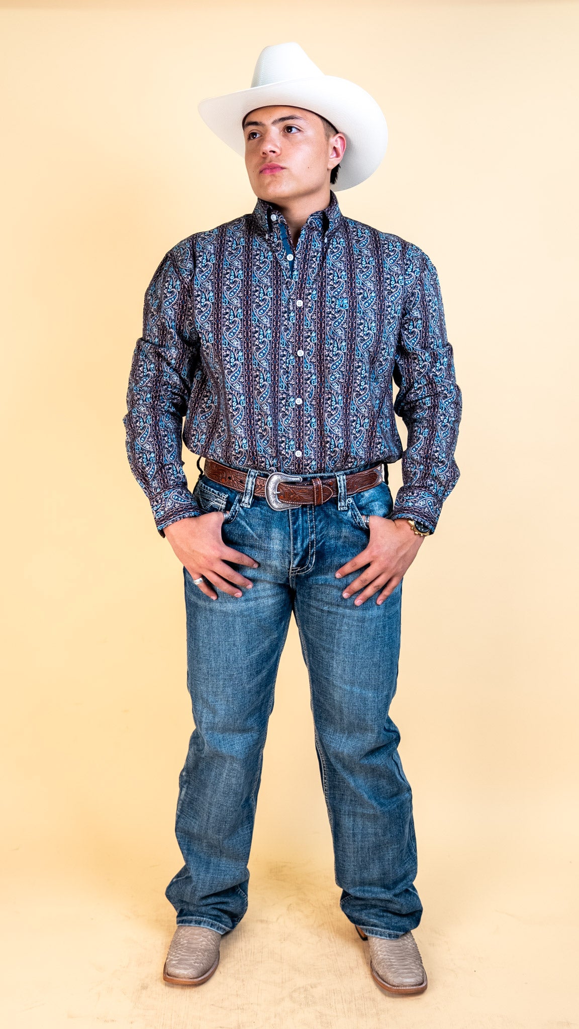 Panhandle Garrett Pearl Snap Shirt