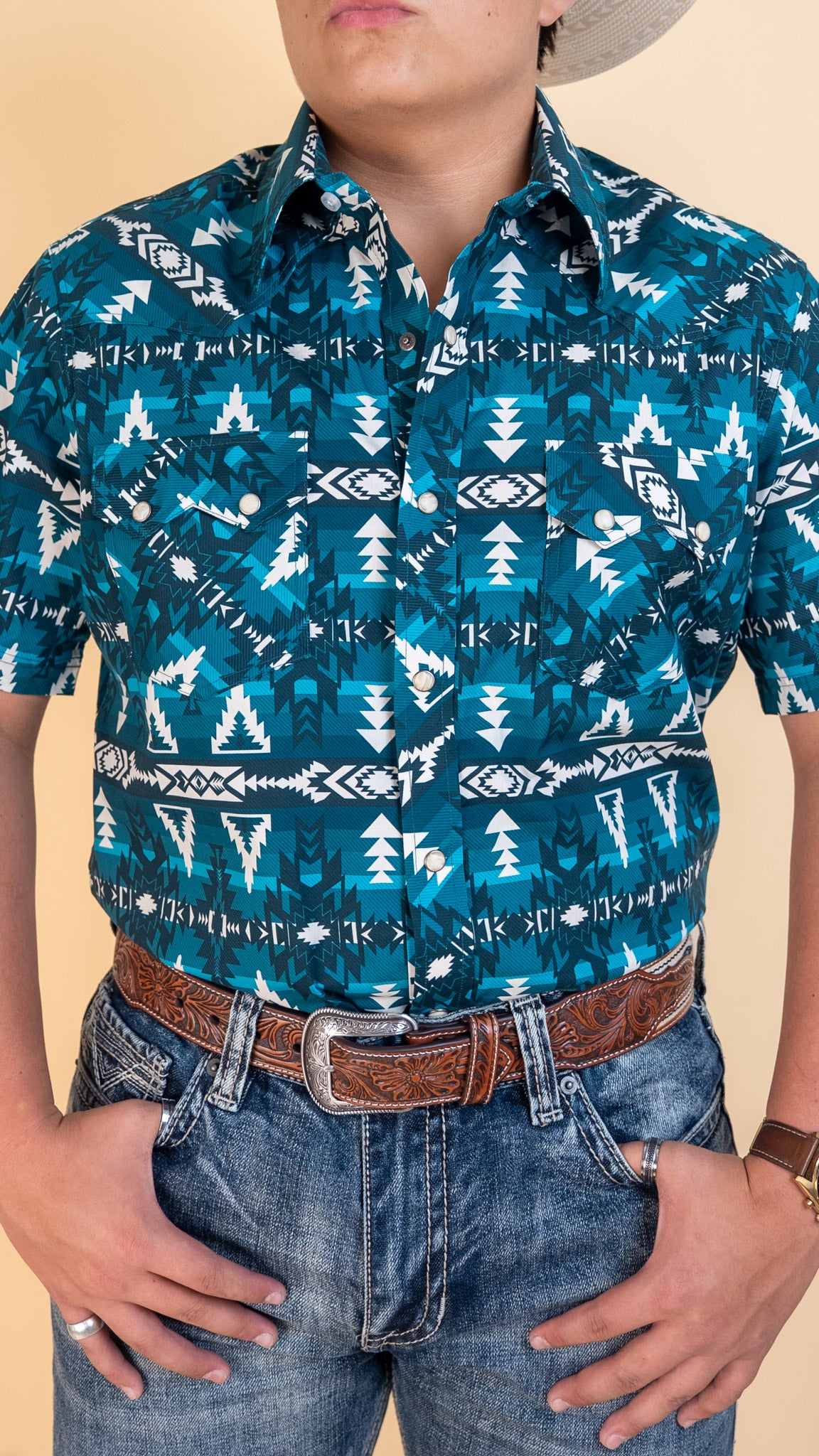 Rock & Roll Dylan Pearl Snap Shirt