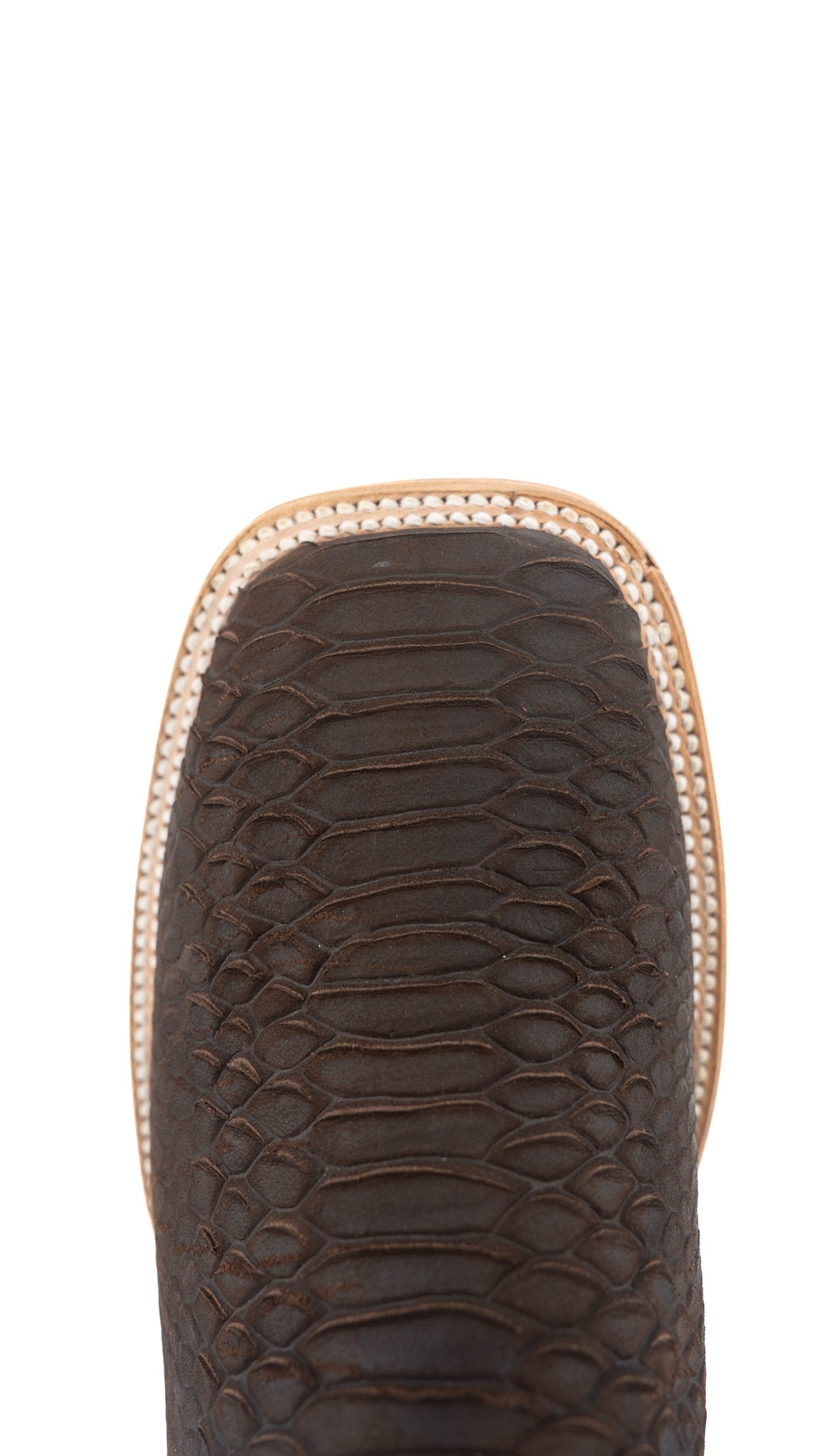 Bruce Matte Python Square Toe Cowboy Boot