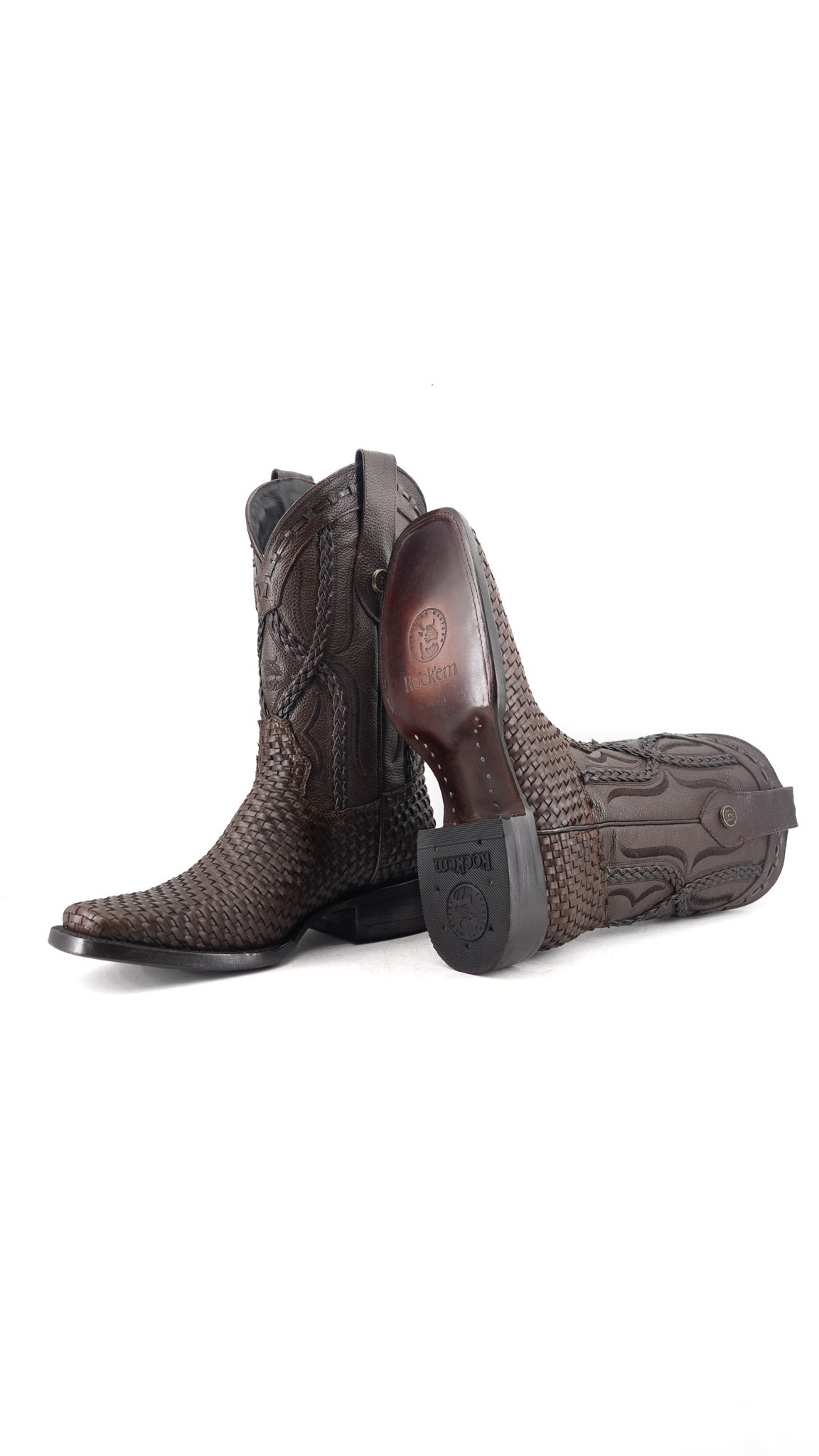 Woven Travis  Rodeo Cowboy Boot FINAL SALE