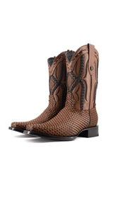 Woven Travis Rodeo Cowboy Boot