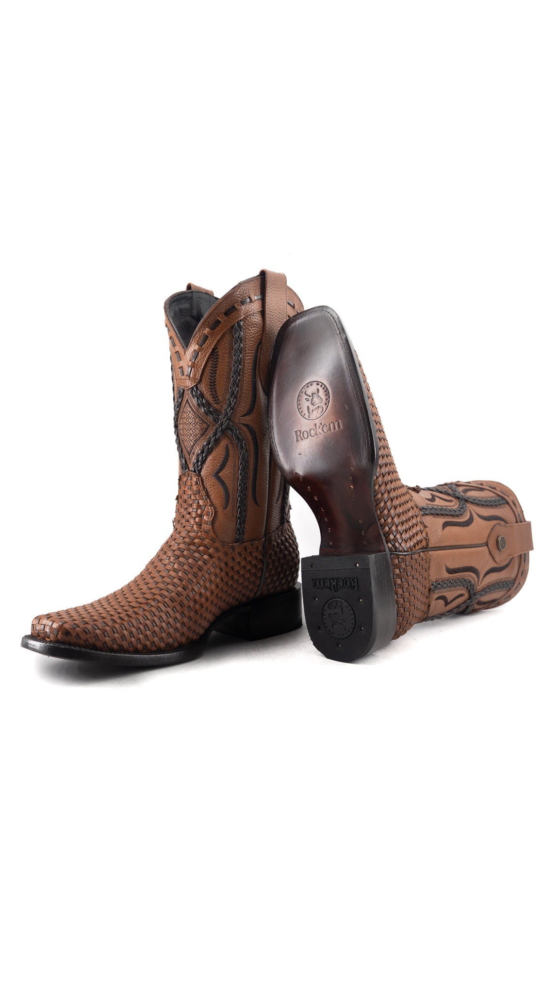 Woven Travis  Rodeo Cowboy Boot FINAL SALE