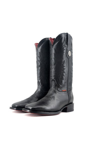 Ruby Ebano Red Sole Square Toe Cowgirl Boot