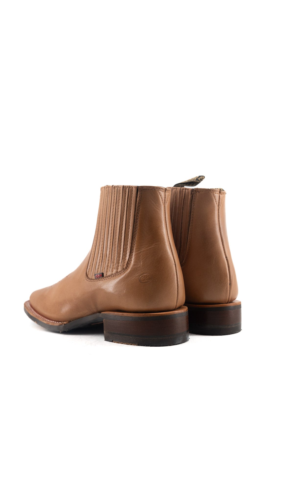 Bessero Rubber Men's Square Toe Ankle Boot