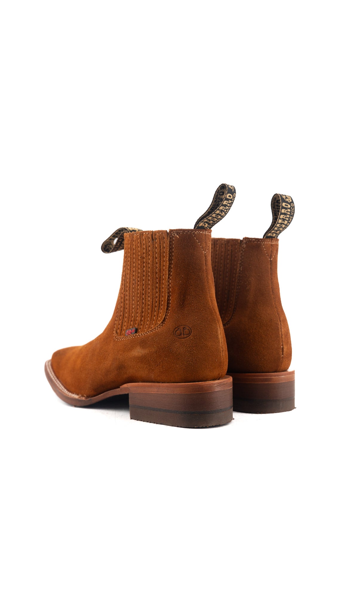 Women's Suede Bessero Cuero Western Botin