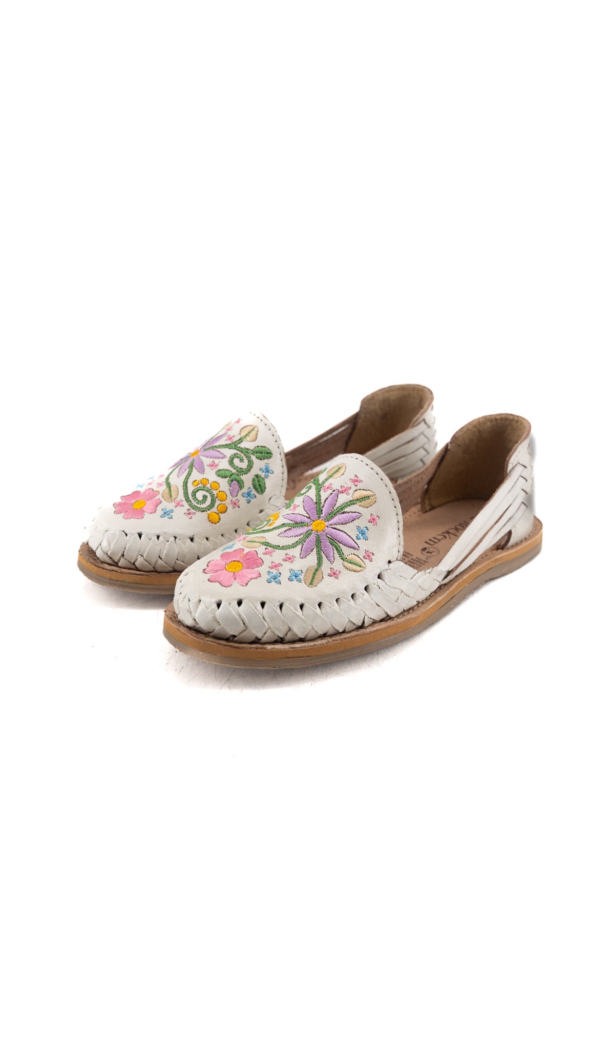 Julia Leather Rose Shoe Huarache