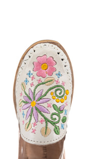 Julia Leather Rose Shoe Huarache