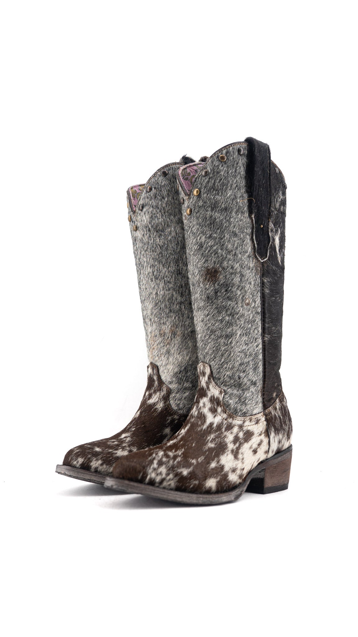 Women's Midi Cowhide Round Toe Cowgirl Boot Size 5 Box SW2 FINAL SALE