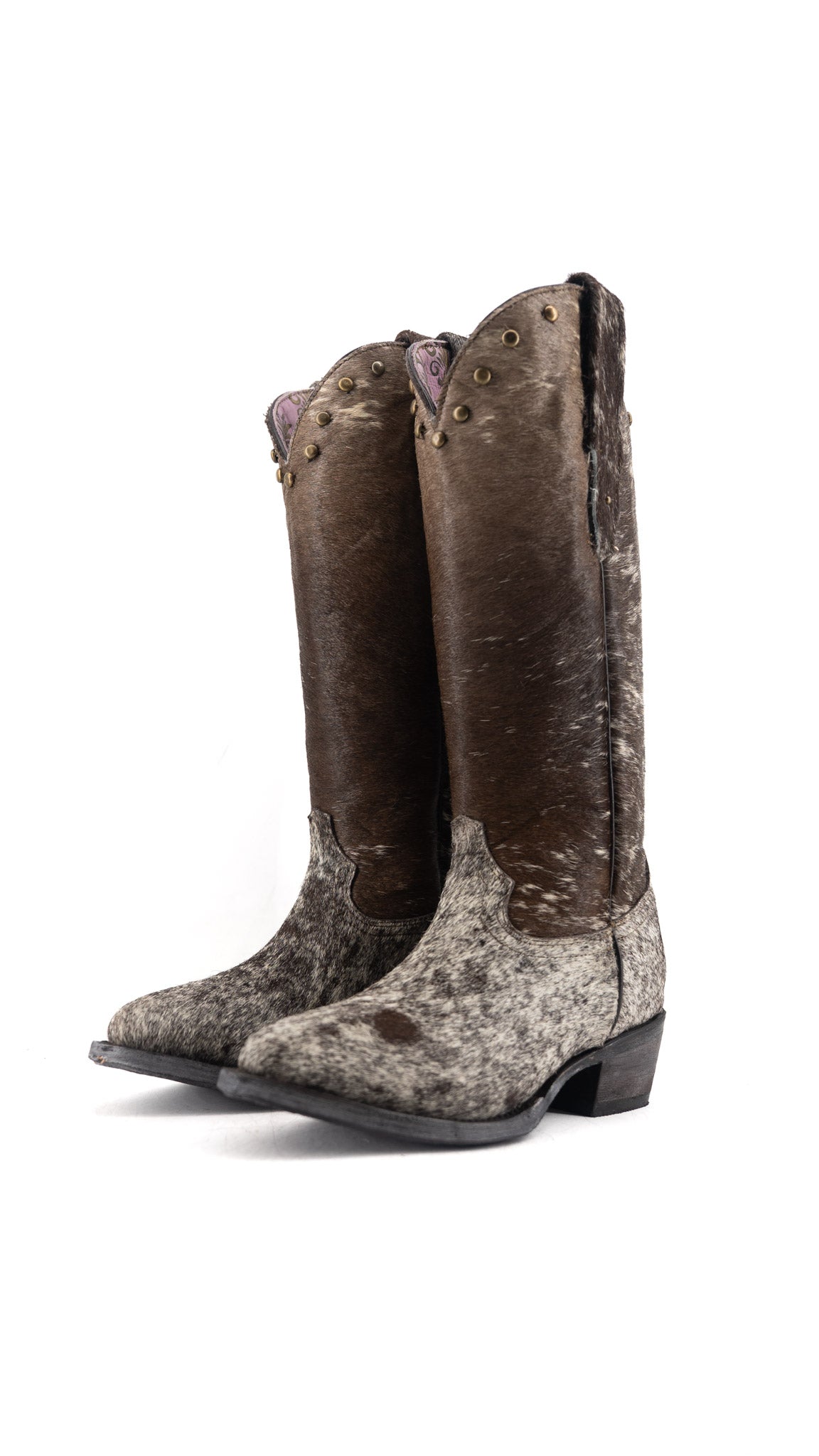 Women's Midi Cowhide Round Toe Cowgirl Boot Size 6 Box SW7 FINAL SALE