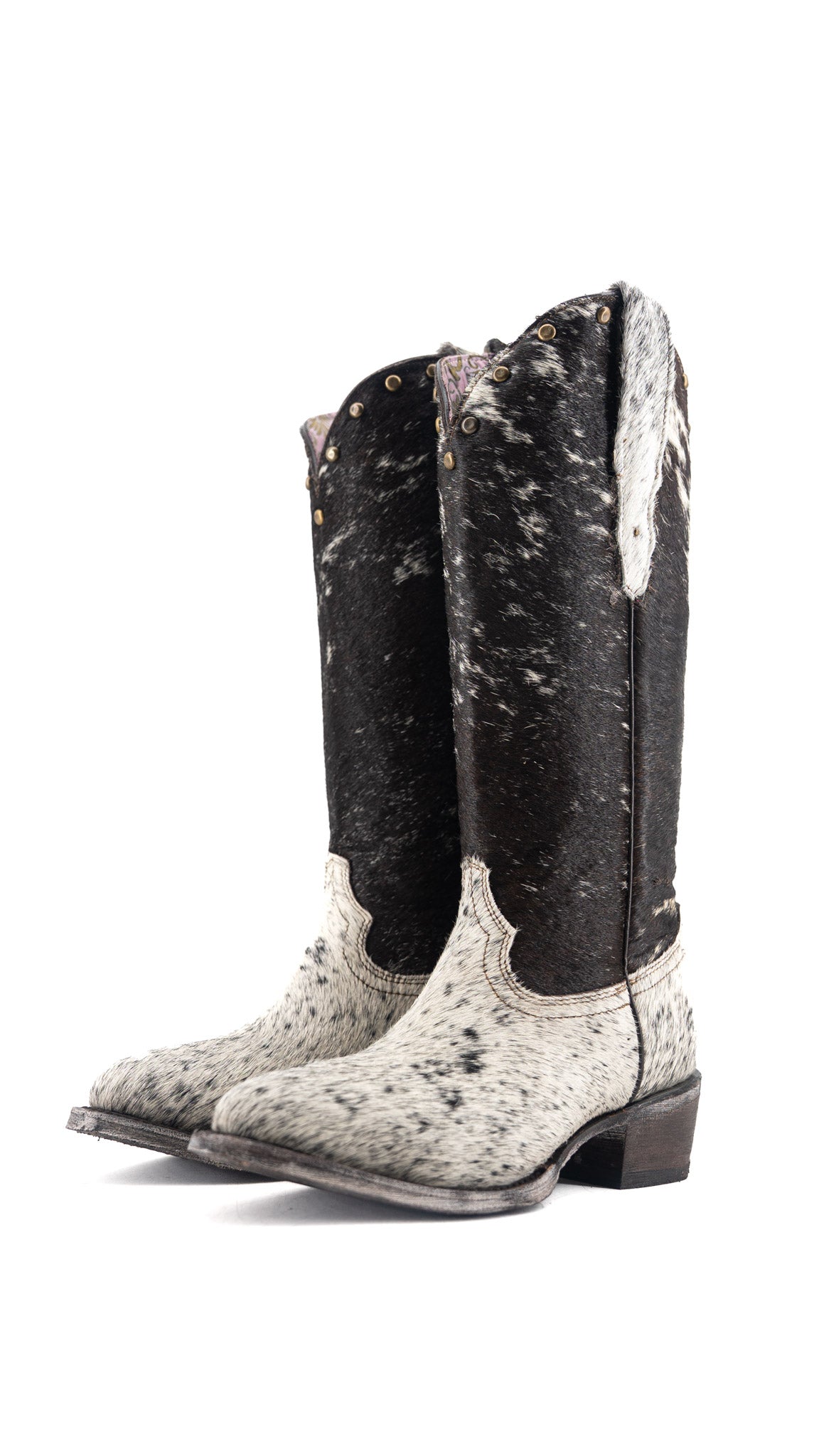 Women's Midi Cowhide Round Toe Cowgirl Boot Size 6.5 Box SW12 FINAL SALE