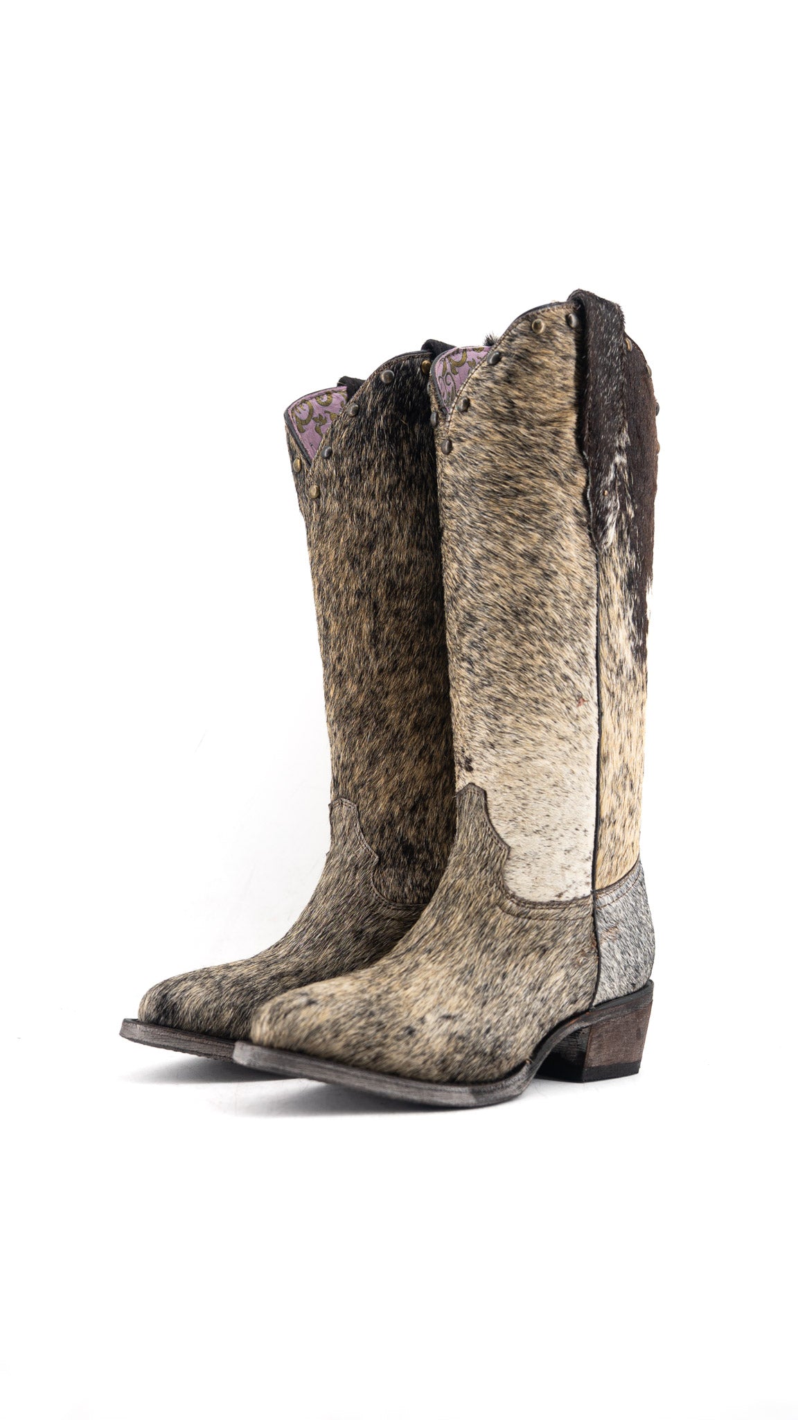 Women's Midi Cowhide Round Toe Cowgirl Boot Size 6.5 Box SW13 FINAL SALE