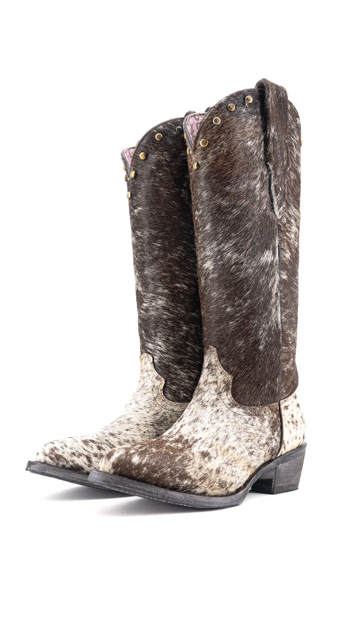 Women's Midi Cowhide Round Toe Cowgirl Boot Size 6.5 Box SW14 FINAL SALE