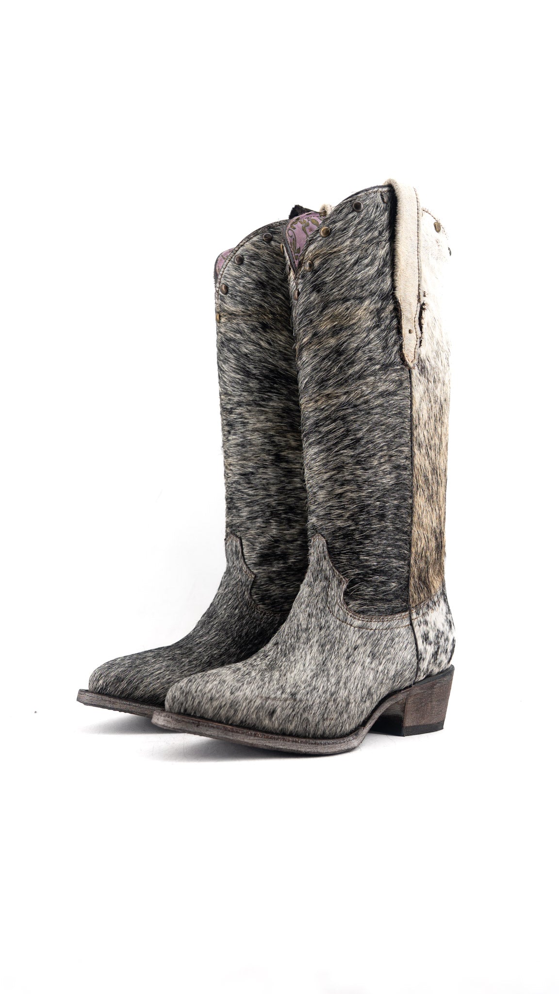 Women's Midi Cowhide Round Toe Cowgirl Boot Size 7 Box SW16 FINAL SALE