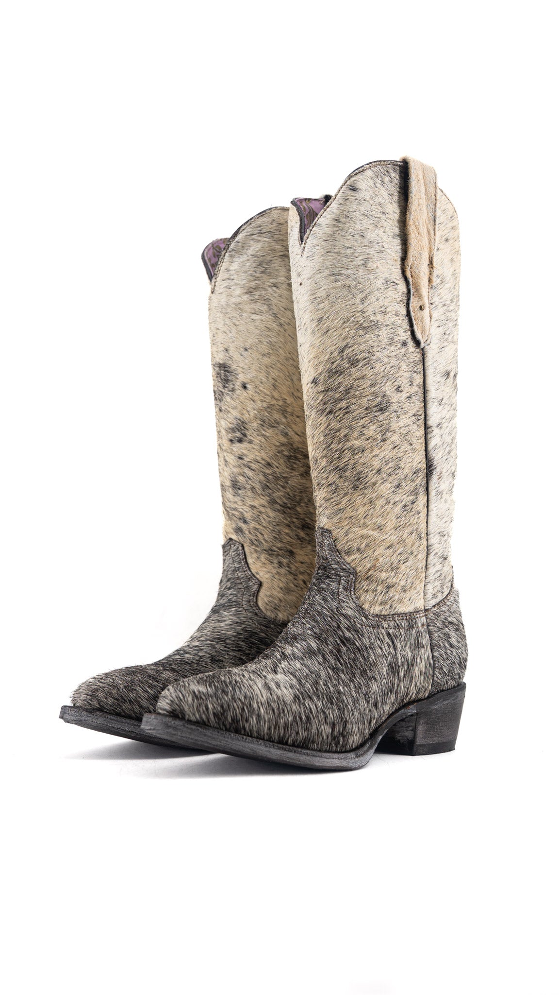 Women's Midi Cowhide Round Toe Cowgirl Boot Size 7 Box SW20 FINAL SALE