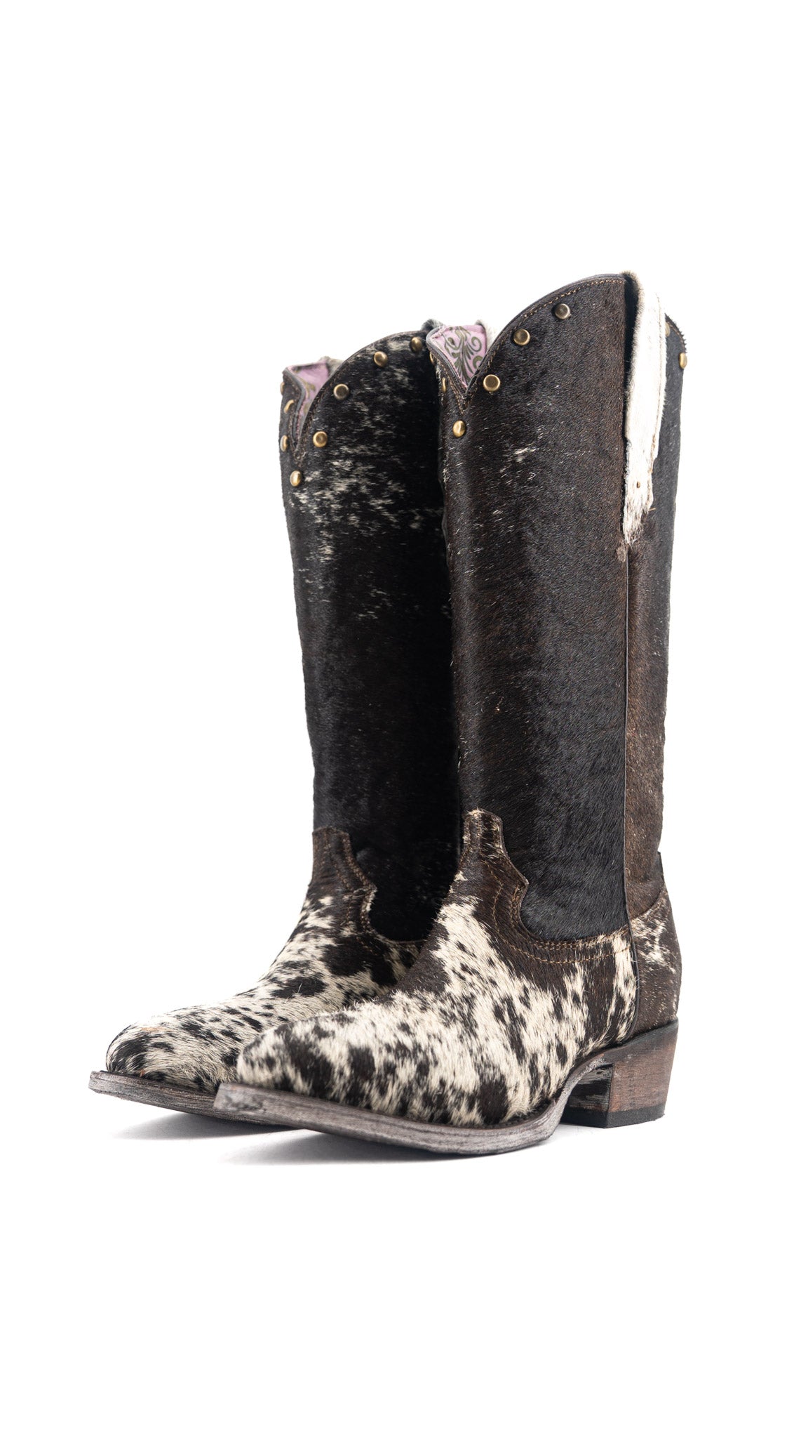 Women's Midi Cowhide Round Toe Cowgirl Boot Size 7.5 Box SW23 FINAL SALE
