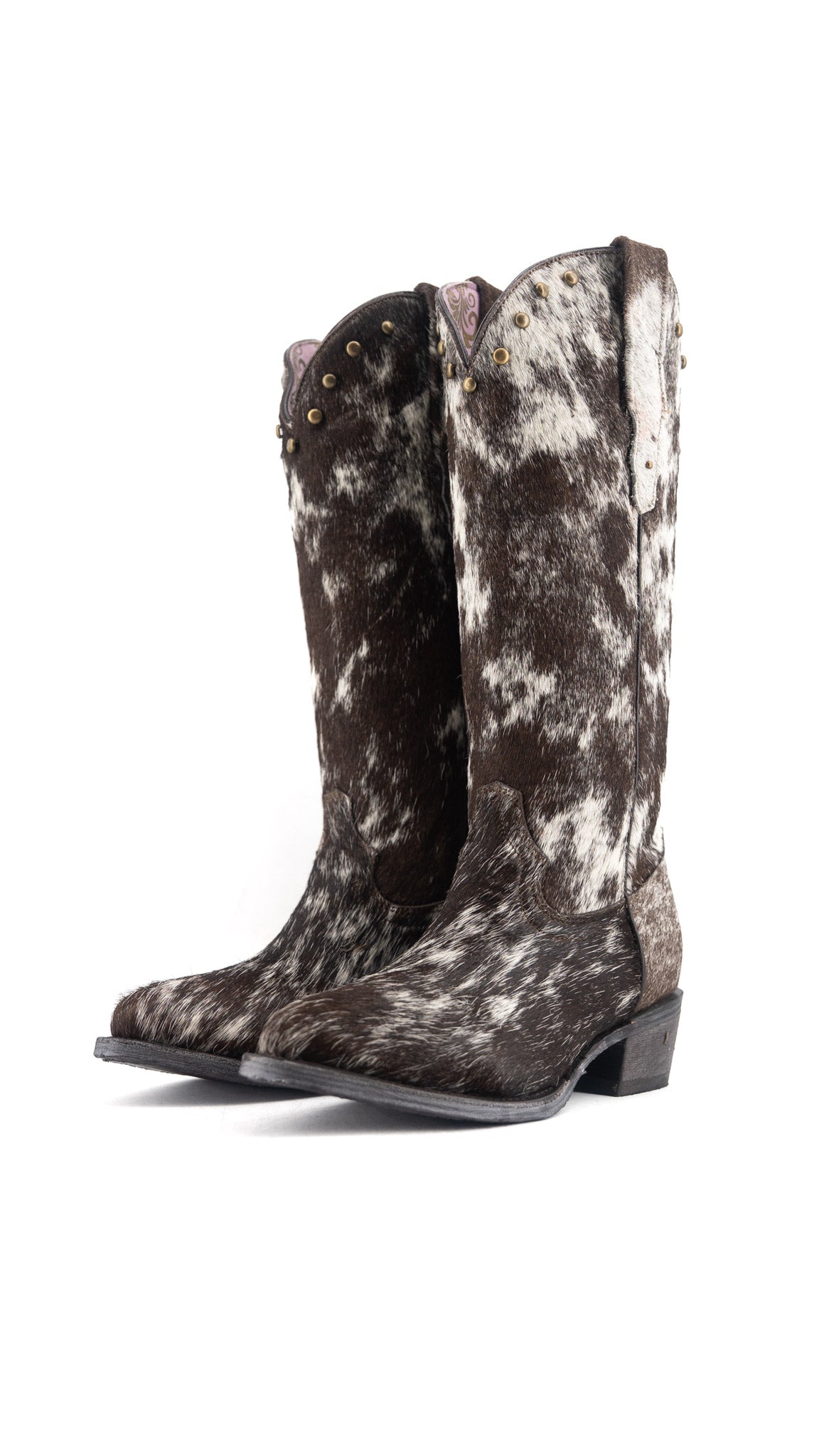 Women's Midi Cowhide Round Toe Cowgirl Boot Size 8 Box SW29 FINAL SALE