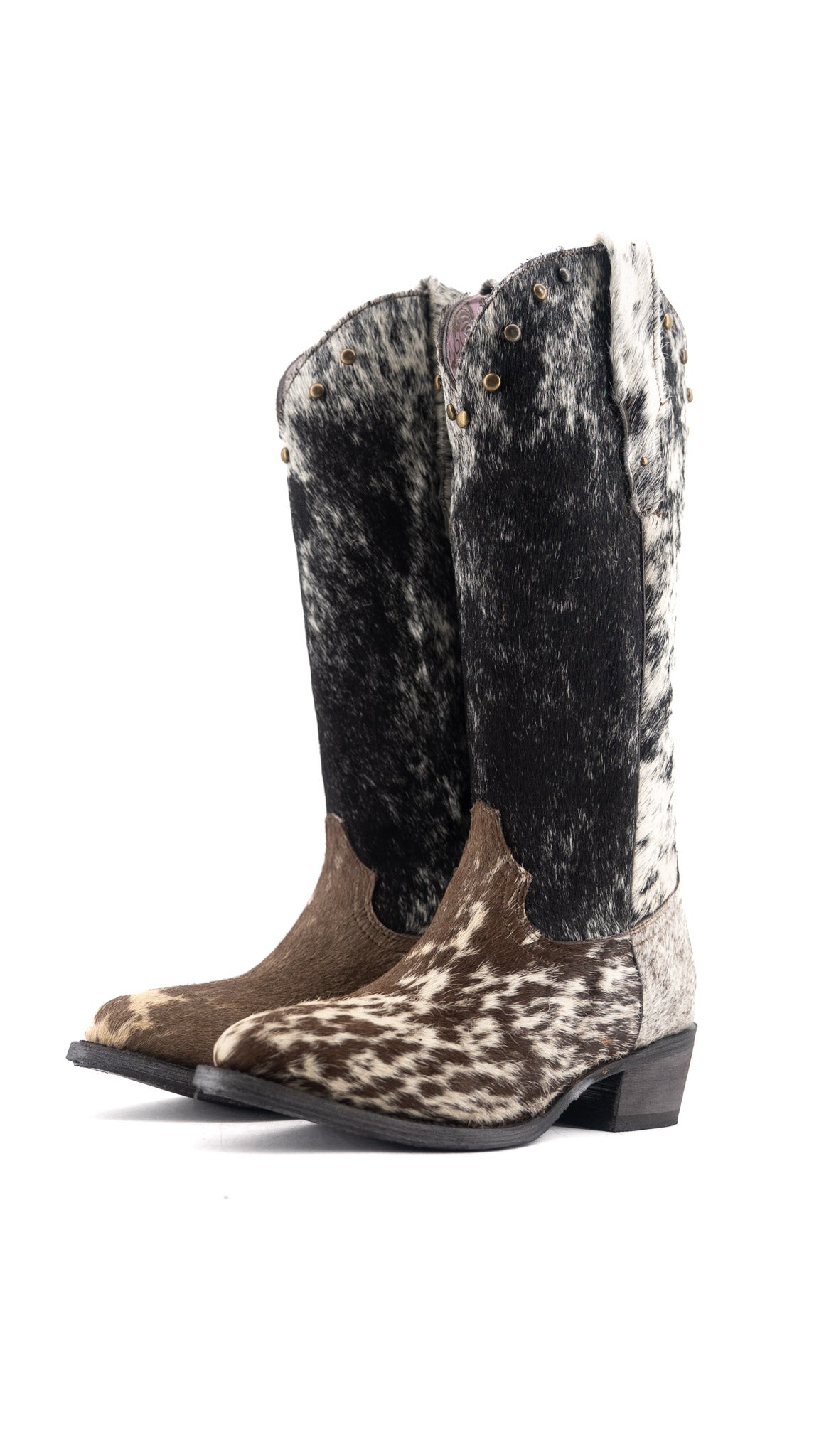 Women's Midi Cowhide Round Toe Cowgirl Boot Size 8 Box SW30 FINAL SALE