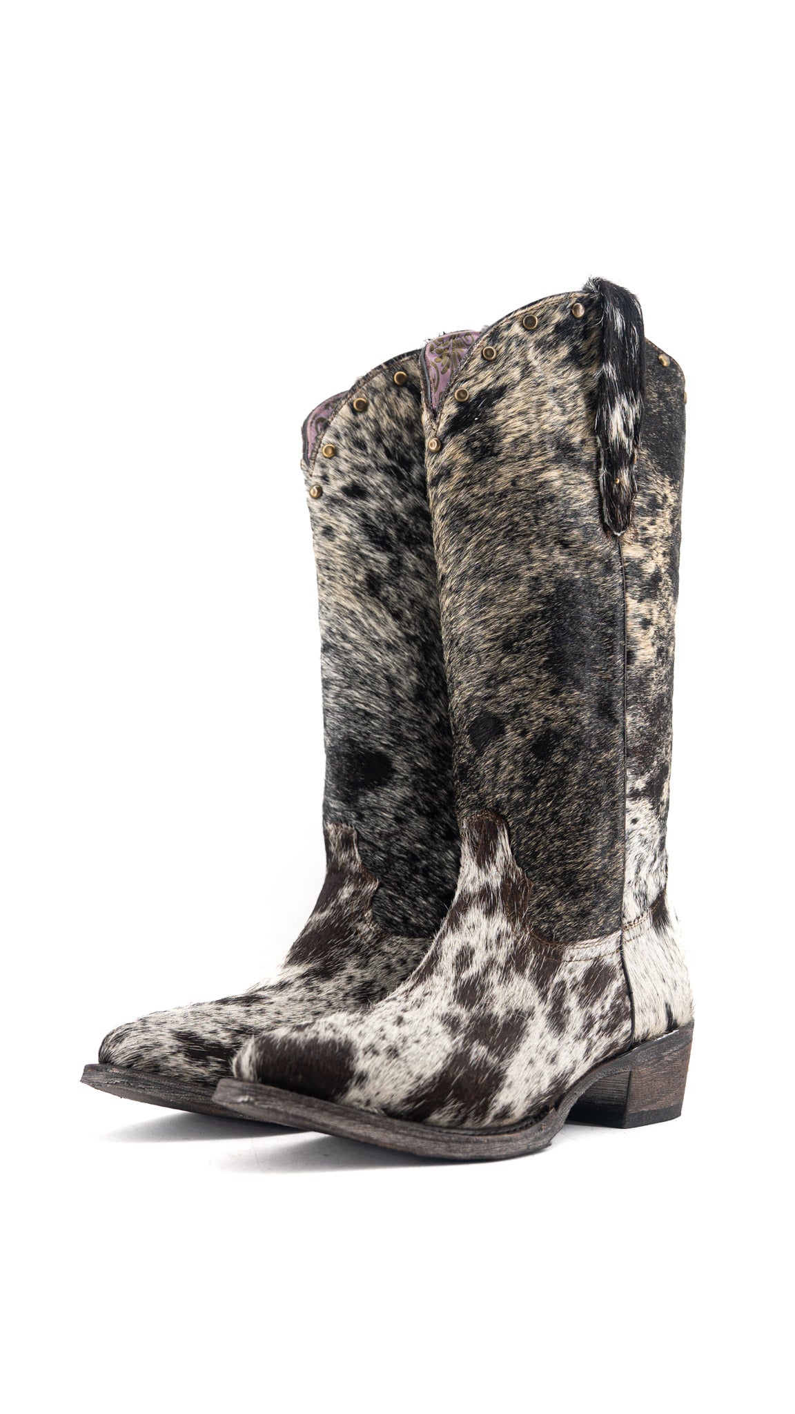 Women's Midi Cowhide Round Toe Cowgirl Boot Size 9.5 Box SW38 FINAL SALE