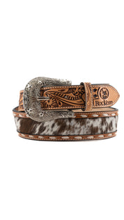 Cattleman Cowhide Cowboy Belt