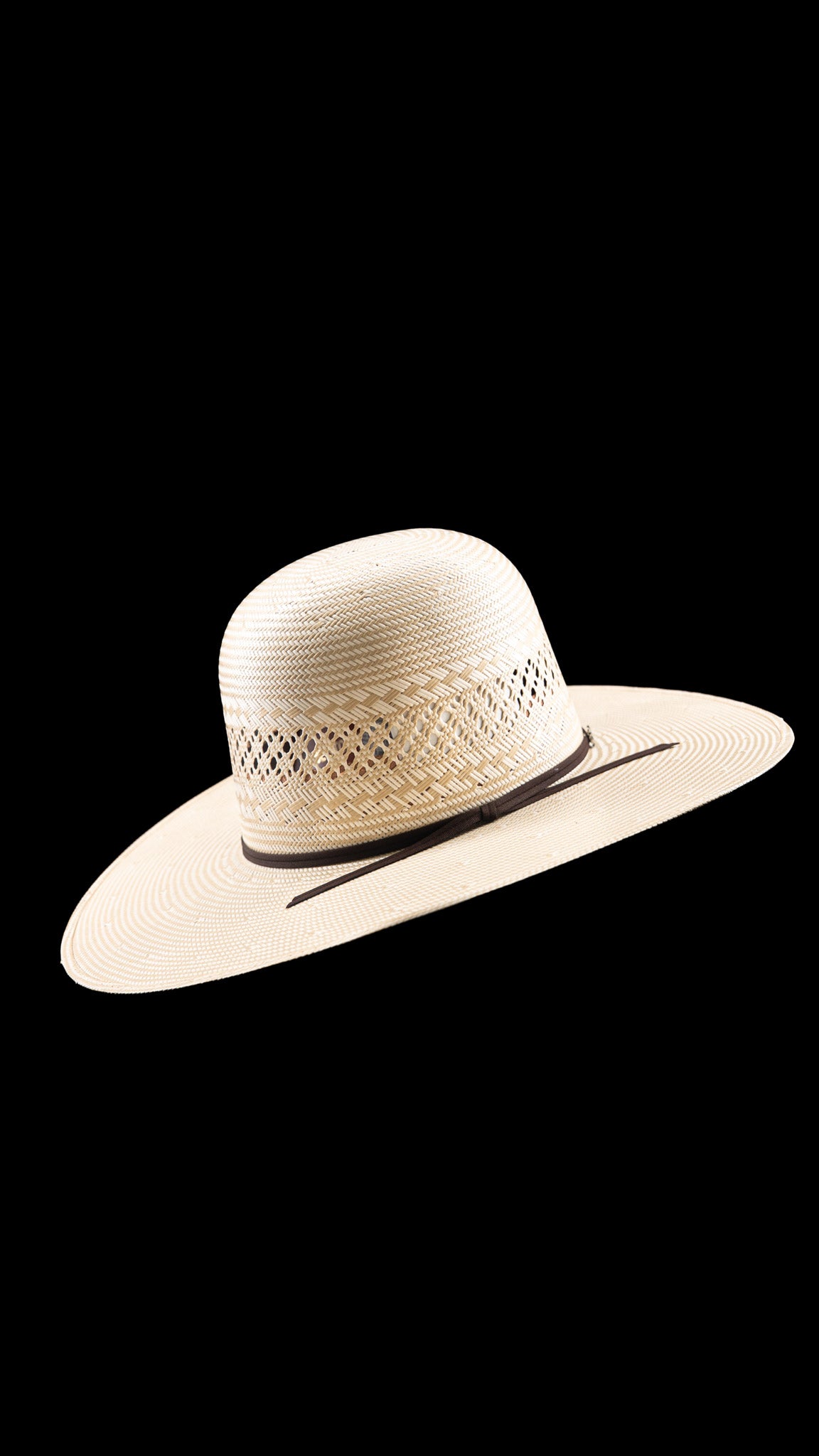Rock'em 100X Bitadze Open Crown Straw Hat