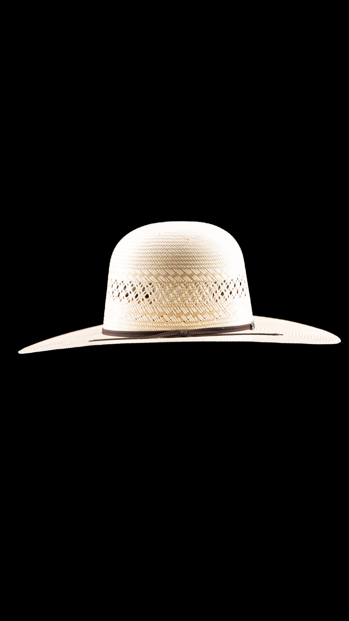 Rock'em 100X Bitadze Open Crown Straw Hat