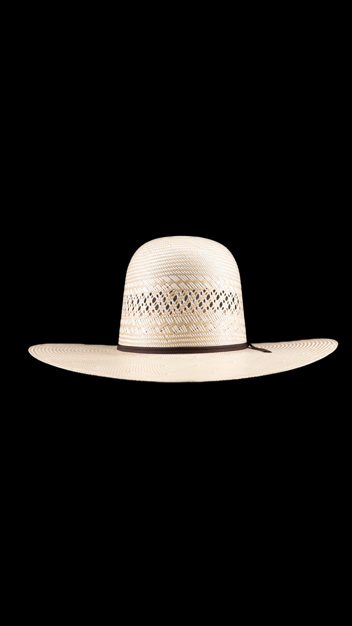 Rock'em 100X Bitadze Open Crown Straw Hat