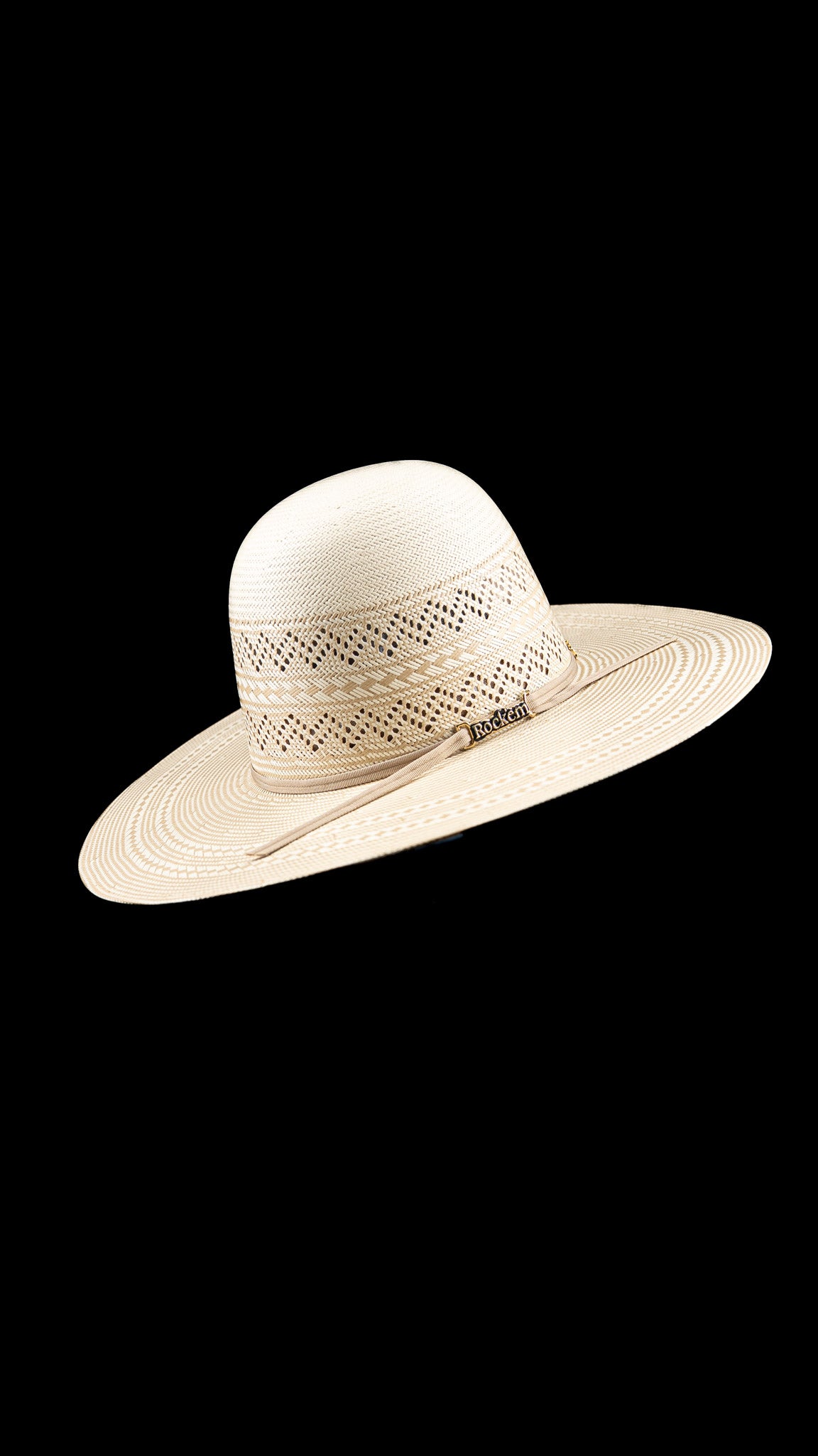 Rock'em 100X Beekman Open Crown Straw Hat