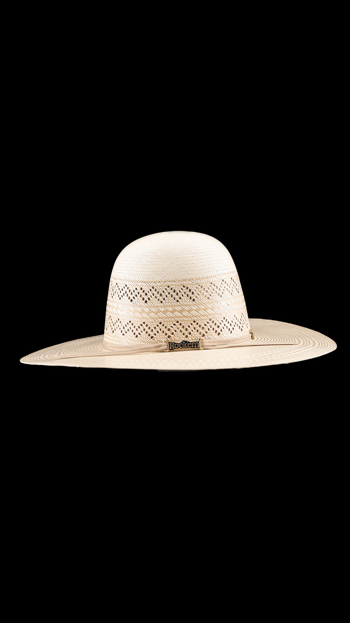 Rock'em 100X Beekman Open Crown Straw Hat