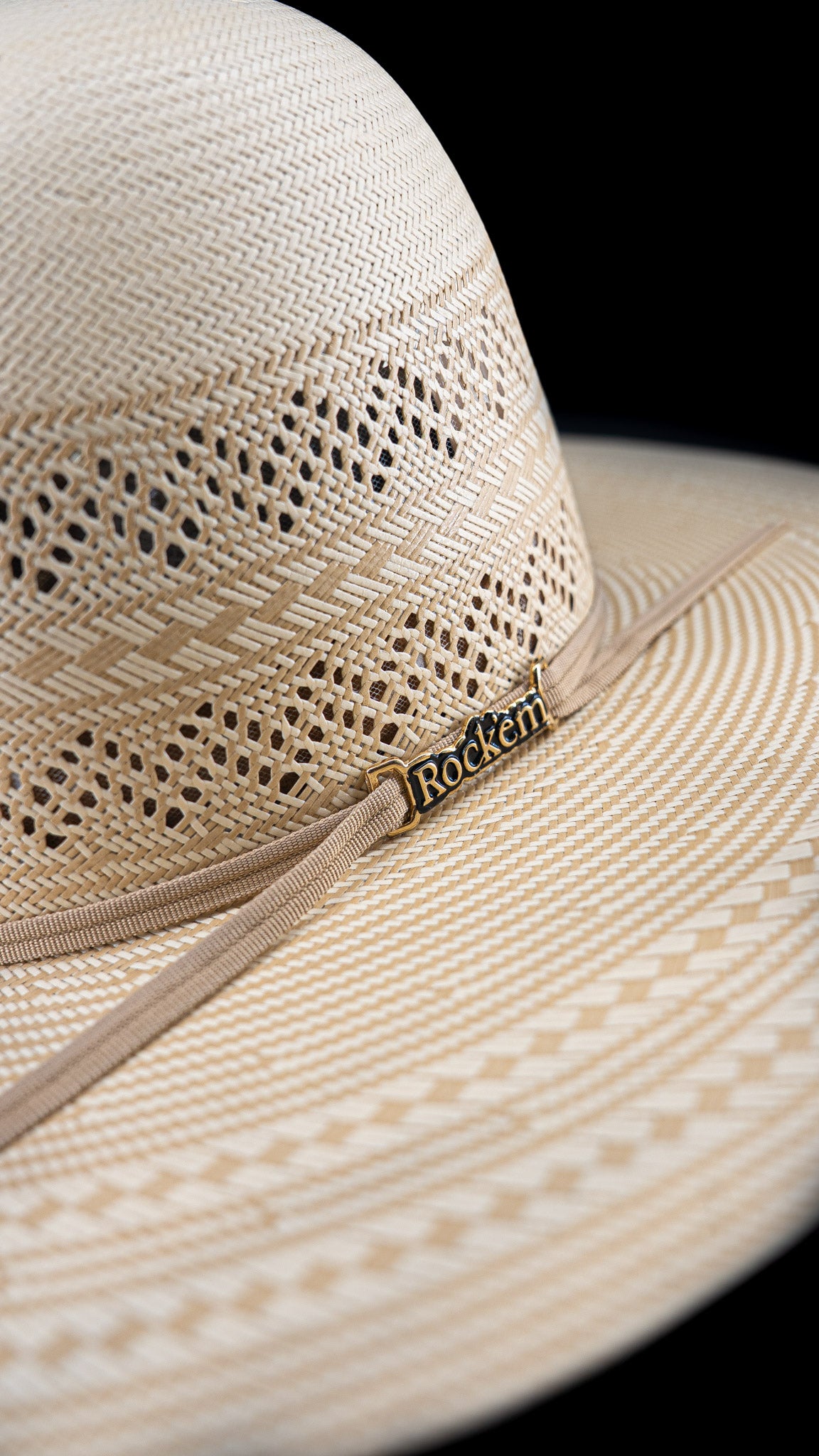 Rock'em 100X Beekman Open Crown Straw Hat