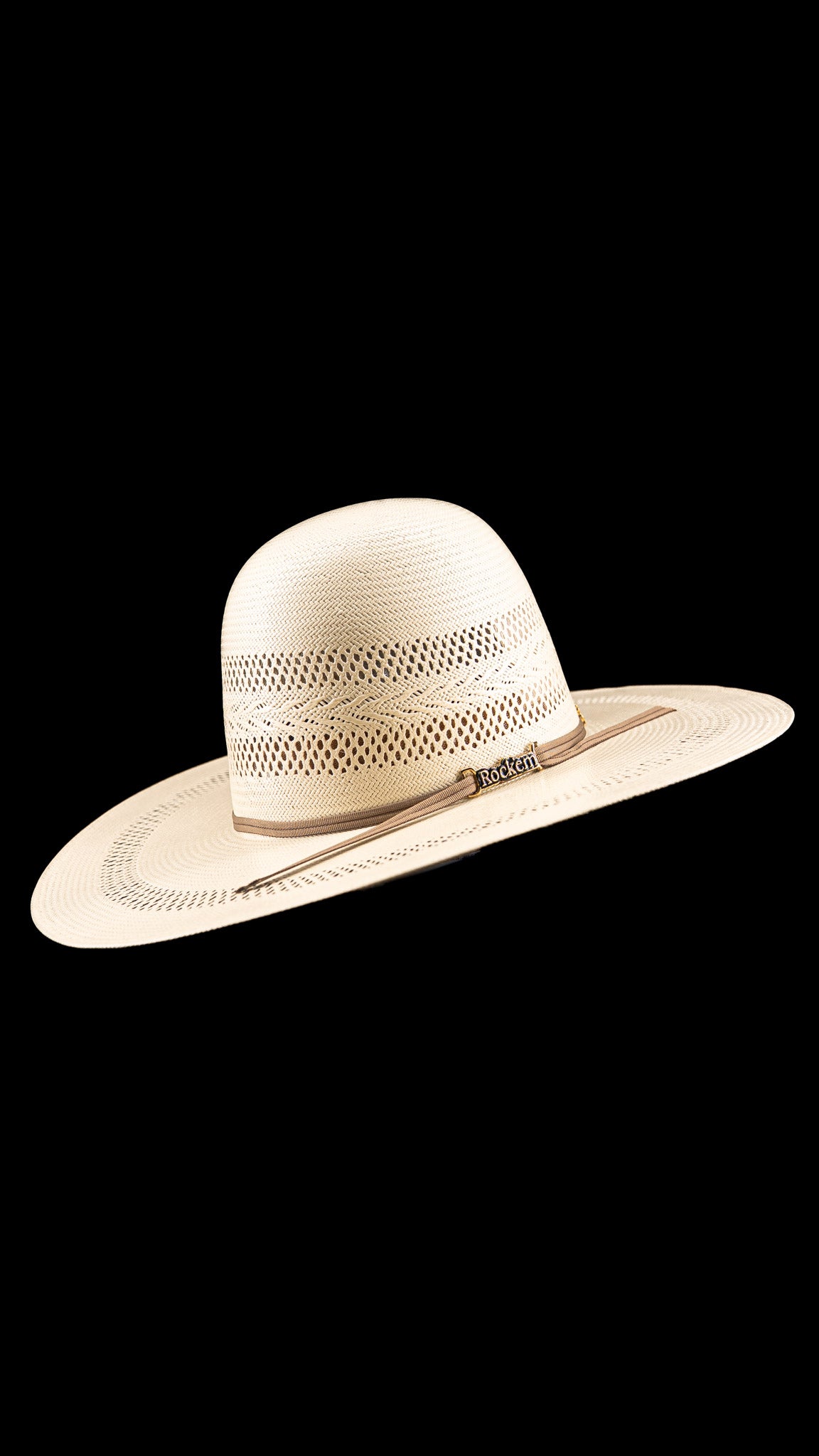 Rock'em 100X Braxton Open Crown Straw