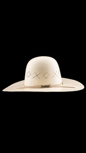 Rock'em 100X Beasley Open Crown Straw Hat