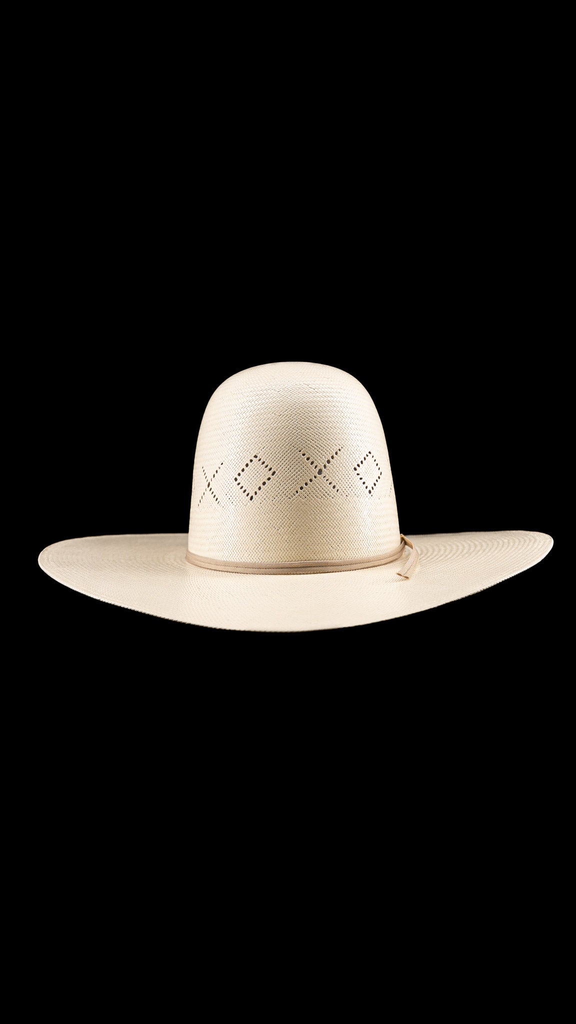 Rock'em 100X Beasley Open Crown Straw Hat