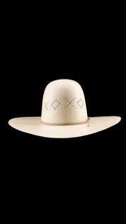 Rock'em 100X Beasley Open Crown Straw Hat