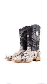 Prescott Cowhide Square Toe Cowboy Boot Size 12 Box VM14