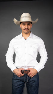 Rock'em Long Sleeve Pearl Snap Western Shirt