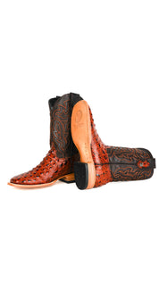 Bruce Hornback Square Toe Cowboy Boot