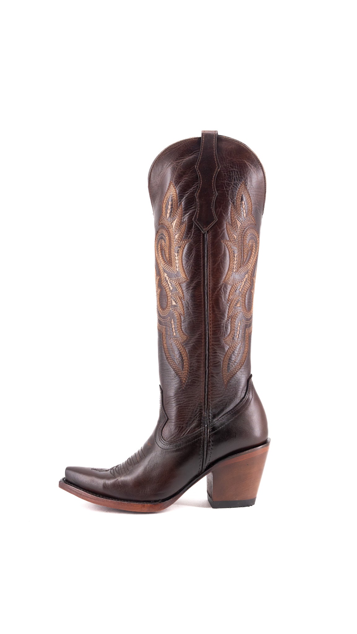 Alessia Tall Snip Toe Cowgirl Boot