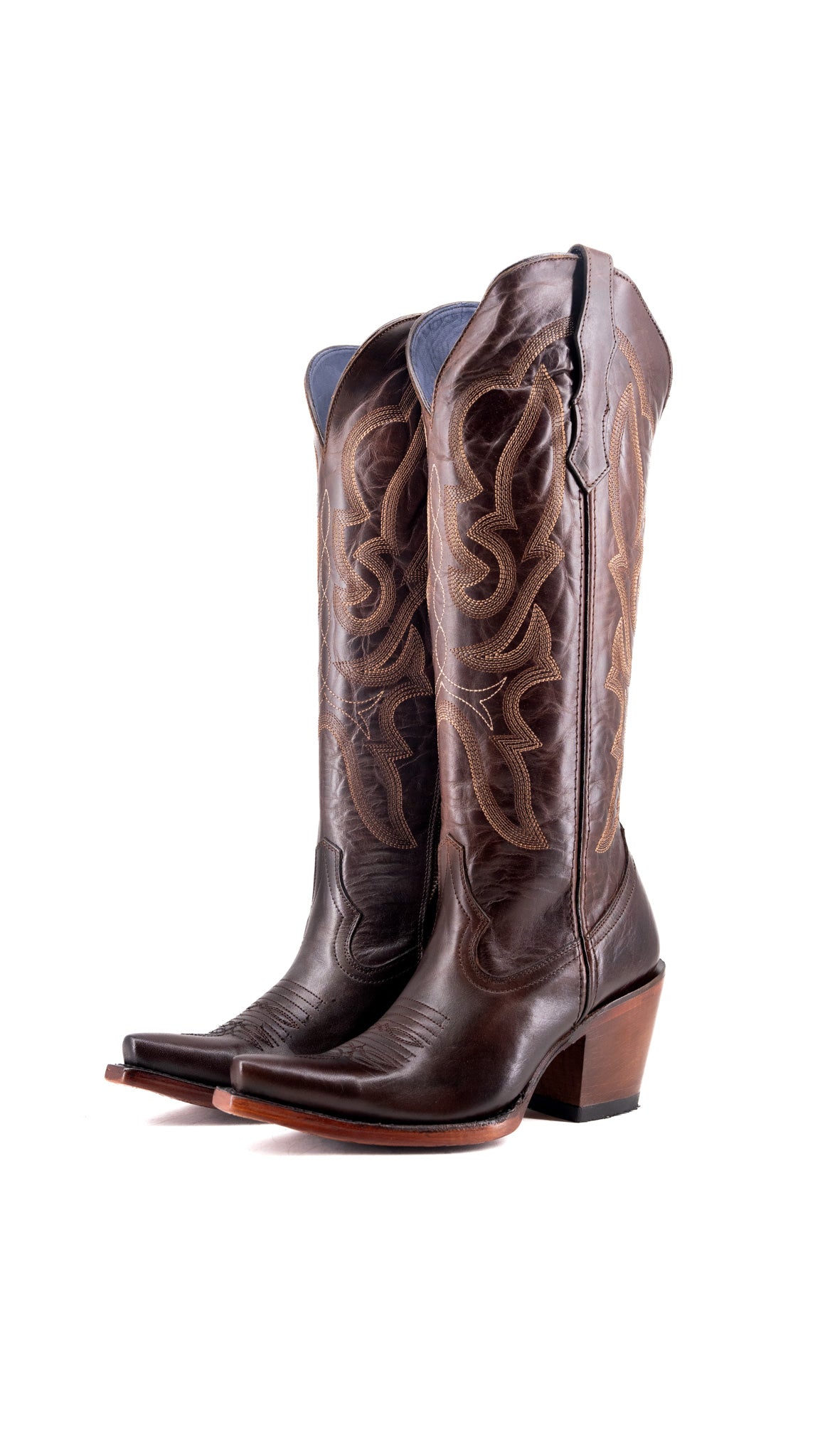 Odette Tall Snip Toe Cowgirl Boot