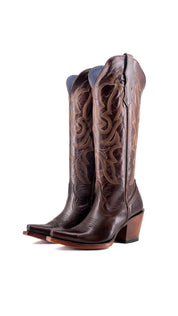 Odette Tall Snip Toe Cowgirl Boot