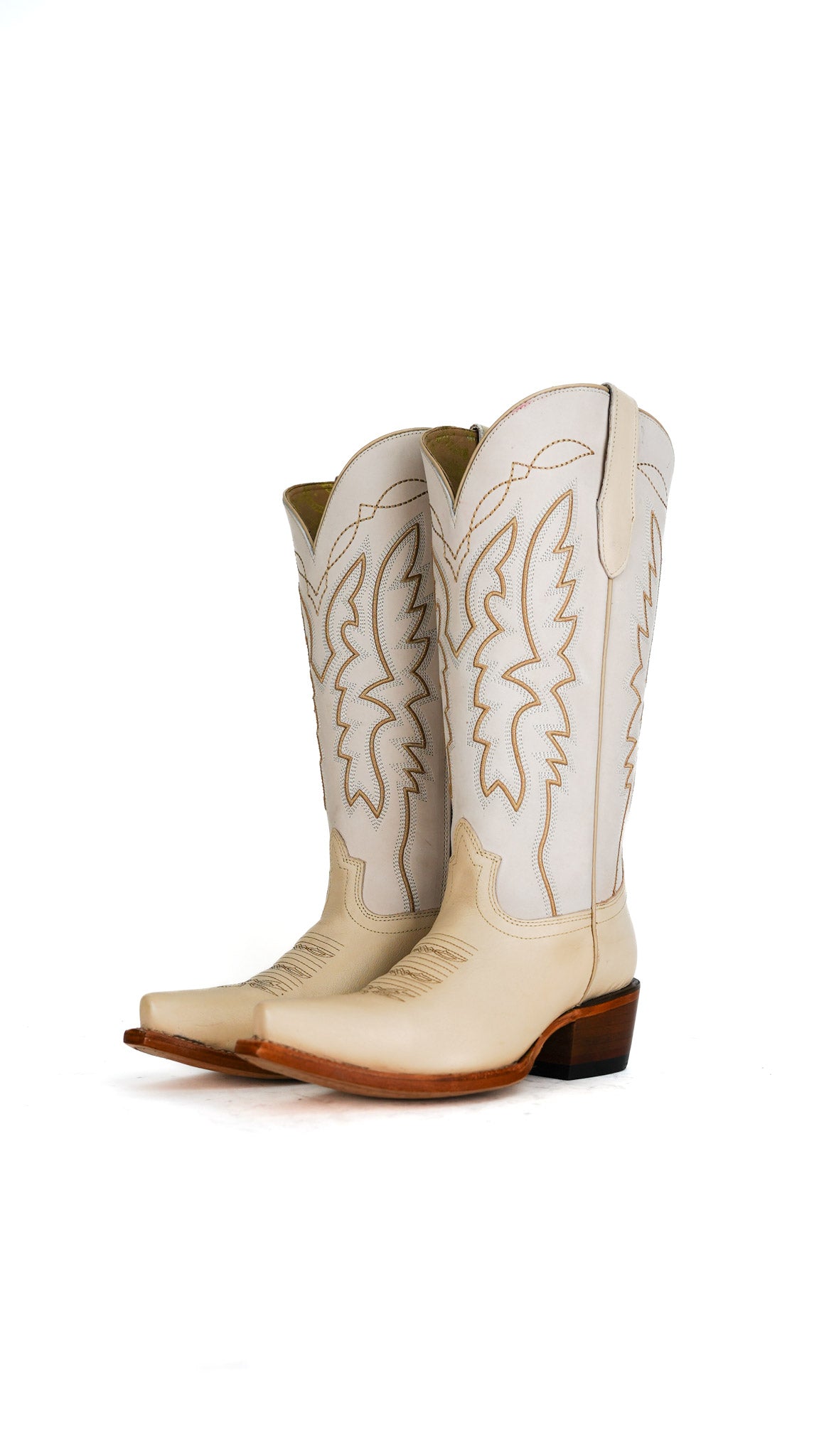 Alexia Nobuck Midi Wide Calf Snip Toe Cowgirl Boot