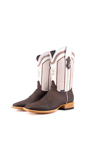 Julian Bull Neck Square Toe Cowboy Boot