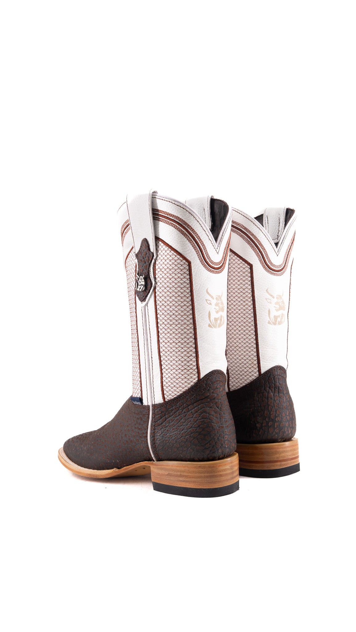 Julian Bull Neck Square Toe Cowboy Boot