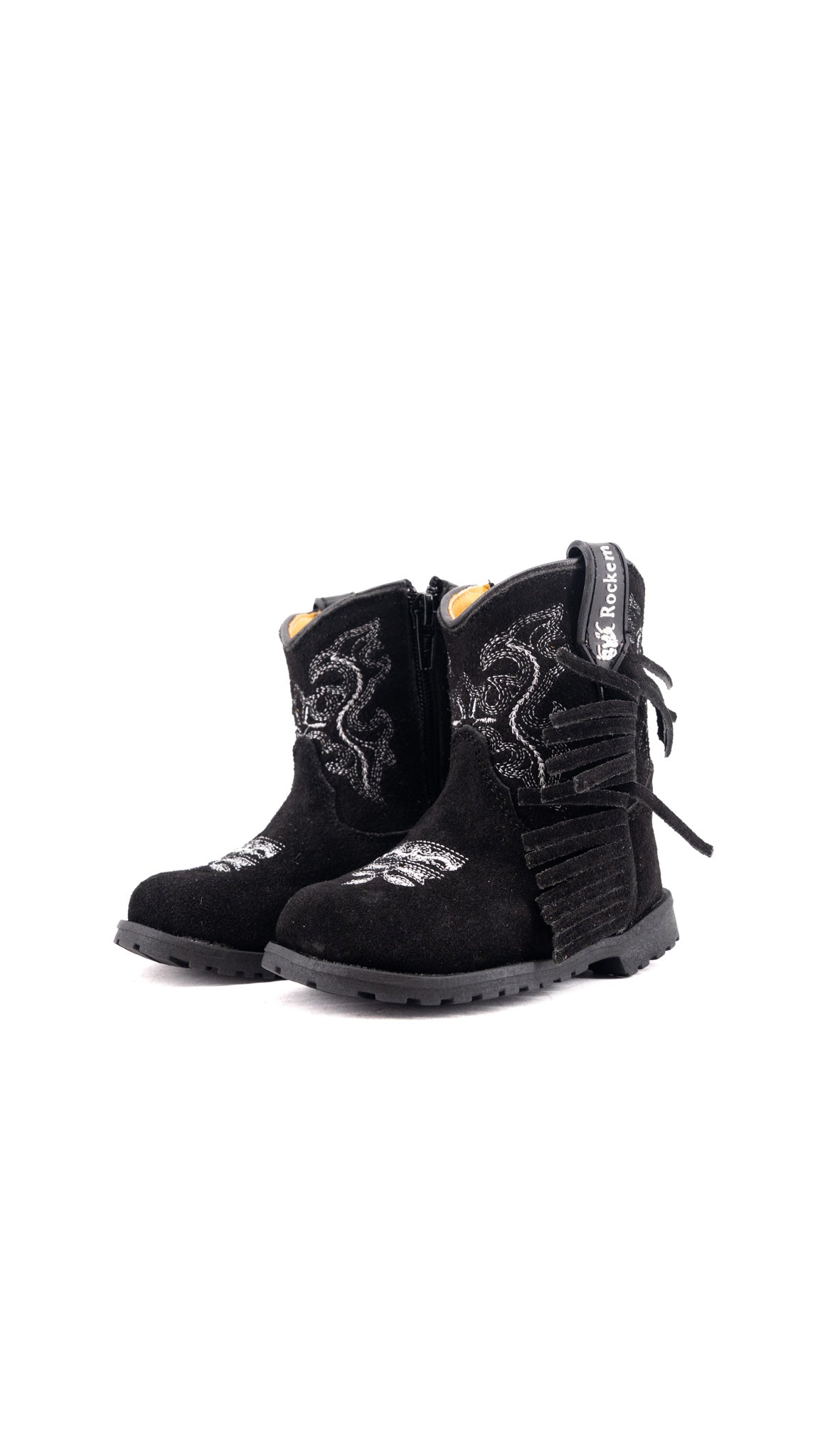 Baby Girl Diana Fringe Suede Boot