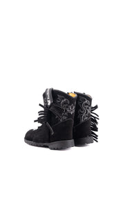 Baby Girl Diana Fringe Suede Boot