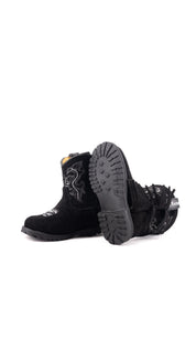 Baby Girl Diana Fringe Suede Boot
