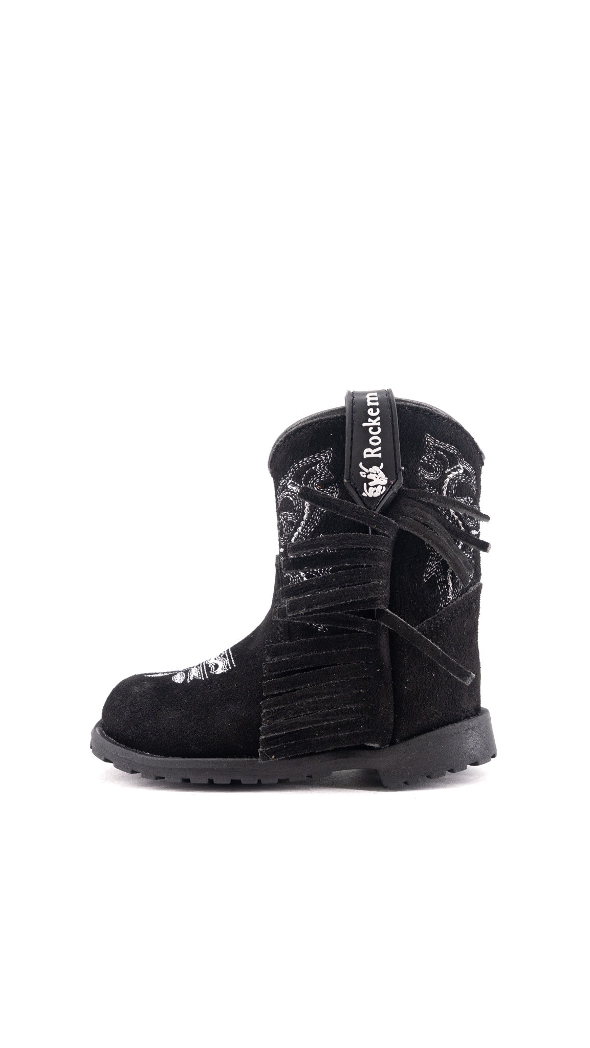 Baby Girl Diana Fringe Suede Boot